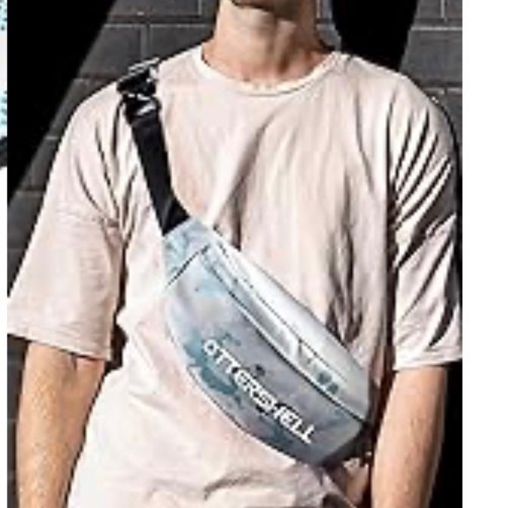 OTTERSHELL Waist Fanny Pack with Bottle Holder - Water Repellent Bum Bag for Dog